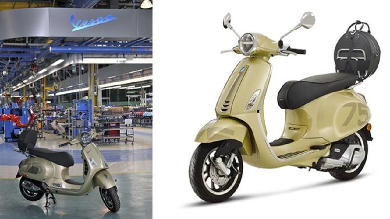 Vespa 75 yılda 19 milyon scooter üretti!