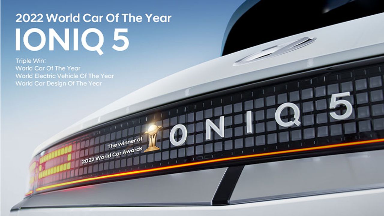 Hyundai IONIQ 5, Dünyada Yılın Otomobili seçildi