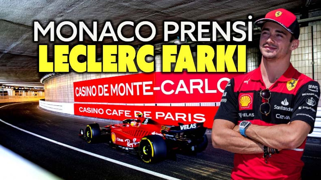 Formula 1 Monaco GP'sinde ilk çizgi Ferrari'nin!
