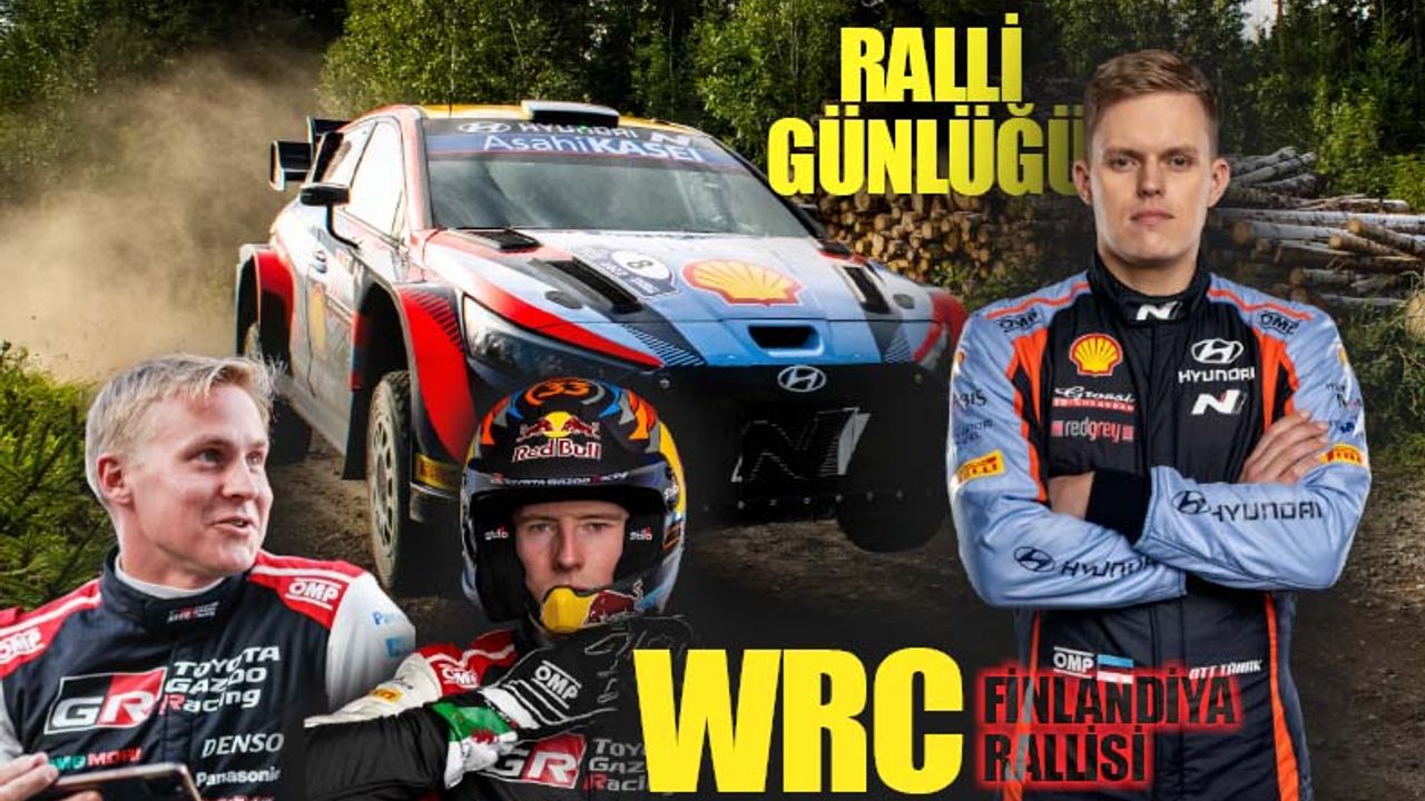 WRC Finlandiya Rallisi'nde Tanak farkı!