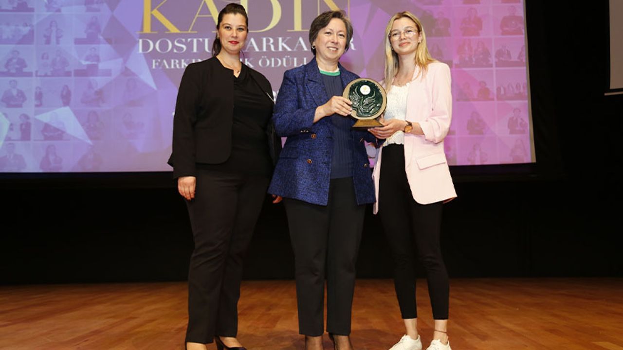 Toyota Otomotiv Sanayi Türkiye’ye Kadın Dostu Markalar’dan  Farkındalık Ödülü