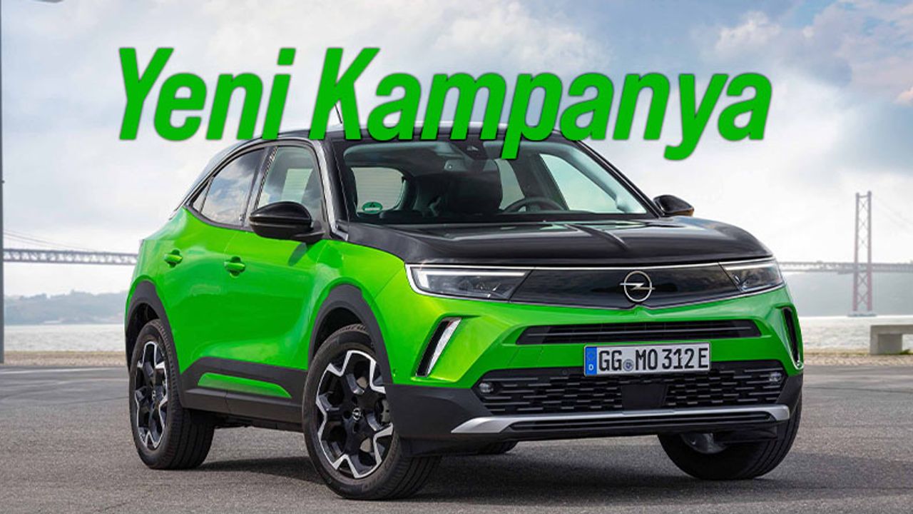Opel'in yeni yıla özel kampanyasında neler var?