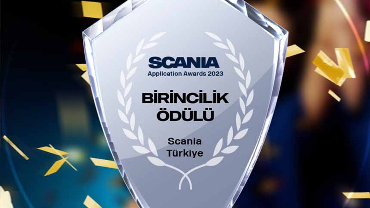 Scania Türkiye’ye İsveç’ten ödül 