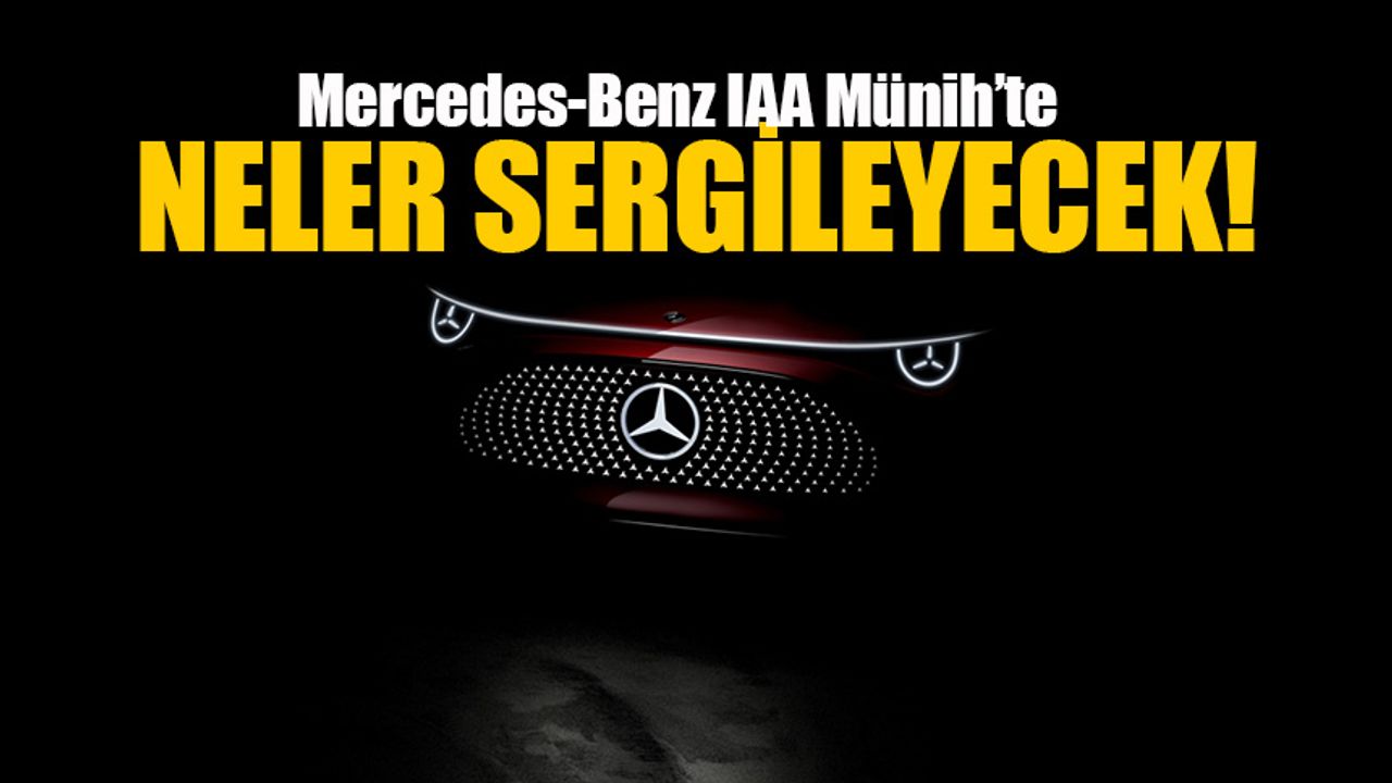 Mercedes-Benz yeni konsept ve elektrikli ürün gamıyla IAA Münih’te