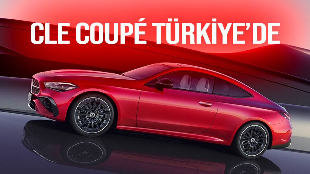 Orta sınıfın en büyük coupé modeli CLE Coupé Türkiye’de