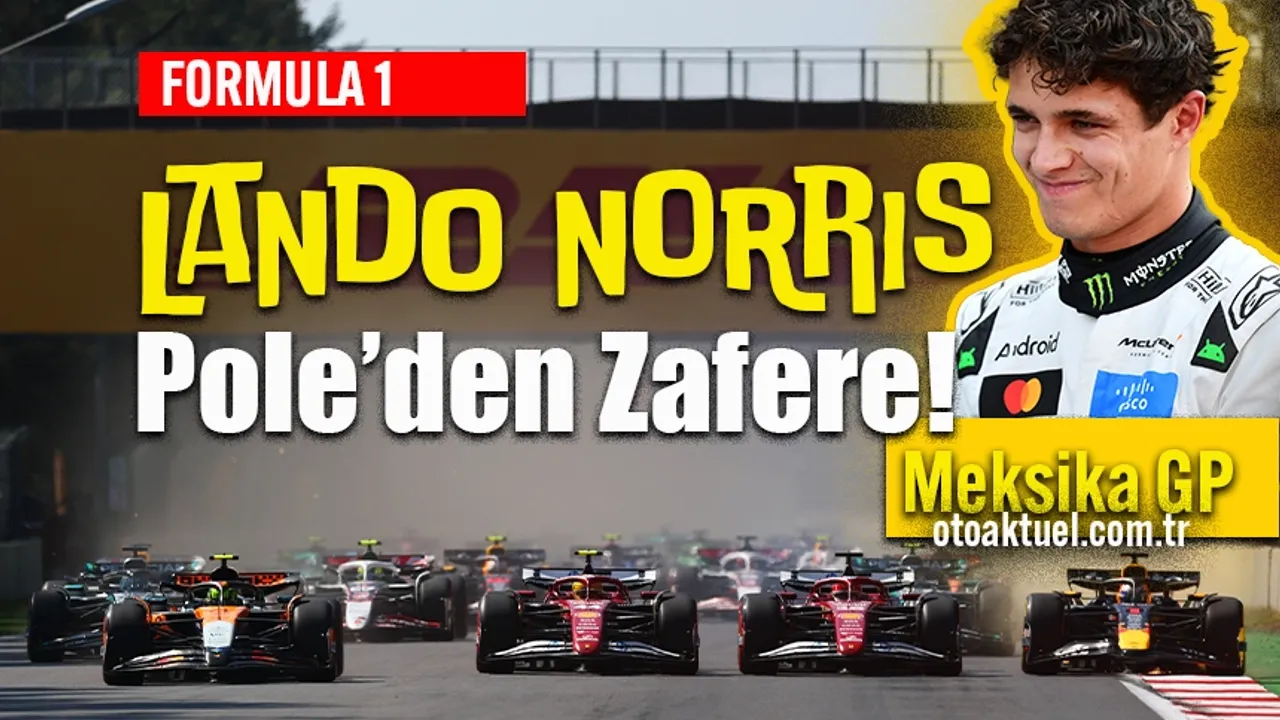 F1 Meksika GP'sini McLaren Pilotu Lando Norris Kazandı