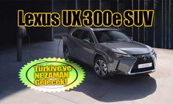 Elektrikli kompakt SUV Lexus UX 300e