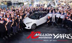 Toyota Yaris 10 milyonluk satış adediyle efsane oldu 