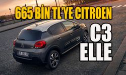 Citroën C3 ELLE Türkiye'de satışta