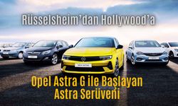 Opel Astra G, 25 yıl önce yollara çıktı!