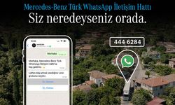 Mercedes-Benz Türk'ün WhatsApp iletişim hattı hizmette