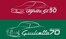 Giulietta Sprint ve Alfetta GT’nin Yıl dönümlerine Özel İki Yeni Logo