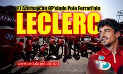 Ferrari Pilotu Leclerc, F1 Azerbaycan GP'sinde en önde start alacak!