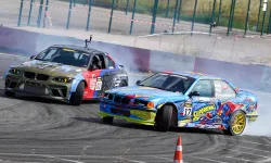 Drift Şampiyonası'nın 2. Yarışındaki Mücadele Nefes Kesti