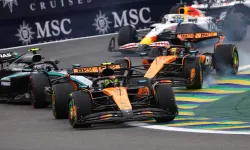 F1 Brezilya GP'sini Norris kazandı, Verstappen mucizeye imza attı!