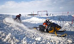 Türkiye Dünya Kar Motosikleti Şampiyonası Rize'de Yapıldı