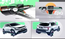 Škoda Elektrikli Epiq’in Kabin Fotoğraflarını Paylaştı