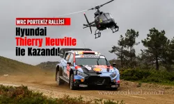 WRC Portekiz Rallisi'ni Hyundai, Thierry Neuville ile kazandı