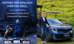 Yeni BMW iX3'e Yılın Otomobili Yarışmasında 3 Ödül