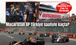 Formula 1’de Sıra Macaristan Grand Prix’sinde