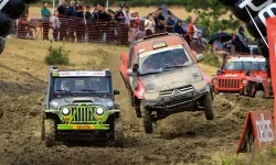 Vezirköprü Offroad Yarışı'nda Zorlu Mücadele