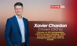 Citroën CEO'su Chardon'a Eurostar Ödülü