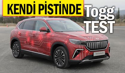 Togg, özel pistinde ilk testine çıktı