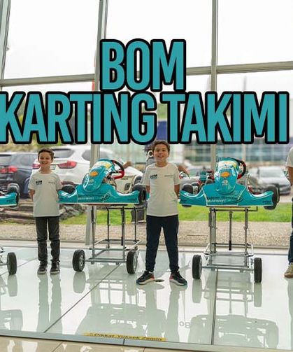 BOM Karting Türkiye Karting Şampiyonası'nda Yarışacak Pilotlarını Tanıttı