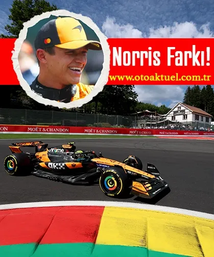 McLaren Spa’da Rüzgarı Arkasına Aldı! Norris Pole, Piastri 2. Sırada