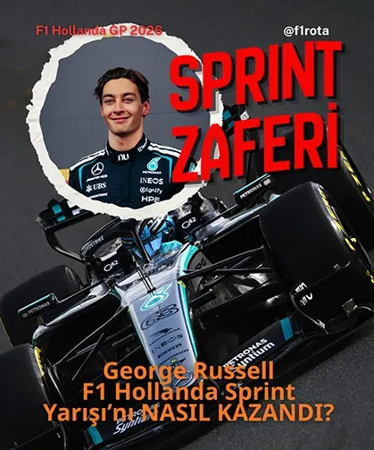 F1 Sprint yarışını George Russell Kazandı
