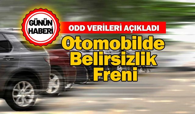 Otomobil ve hafif ticari araç pazarı yüzde 14,1 azaldı!