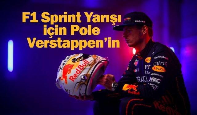 Verstappen sezonun ilk pole pozisyonunu Imola'da aldı