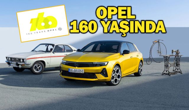 Adam Opel'in 1862'de kurduğu Opel, 160. yaşını kutluyor!