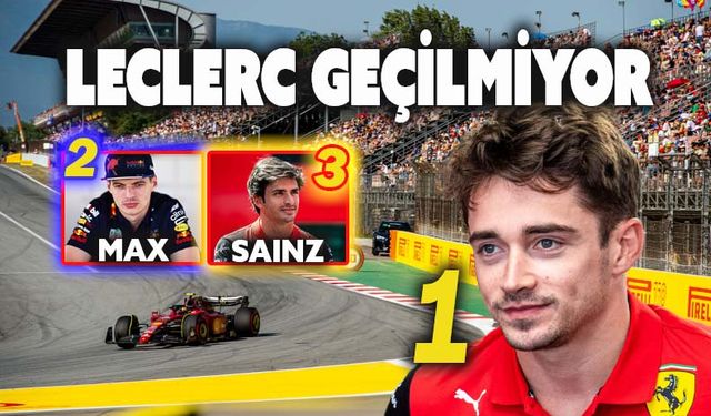 Formula 1 İspanya GP'sinde pole Leclerc'in