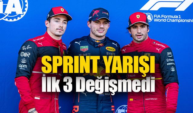 Verstappen, F1 Avusturya GP’si Sprint yarışının da galibi!