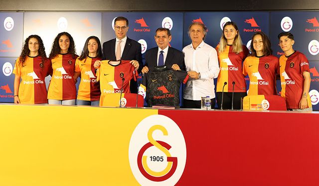 Petrol Ofisi, Galatasaray Kadın Futbol Takımı sponsoru oldu