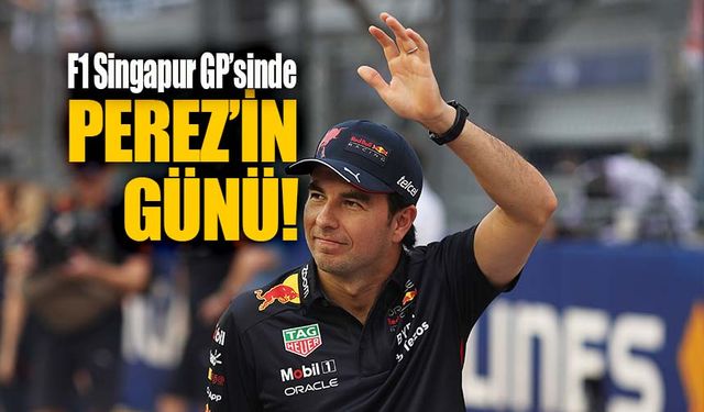 Formula 1 Singapur GP'sini Perez kazandı