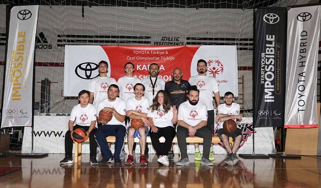 Toyota’nın desteklediği Özel Olimpiyatlar Türkiye Karma Basketbol Takımları hız kesmiyor