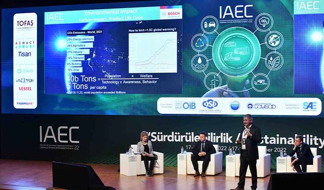 Otomotivde sürdürülebilirlik, IAEC 2022’de masaya yatırıldı