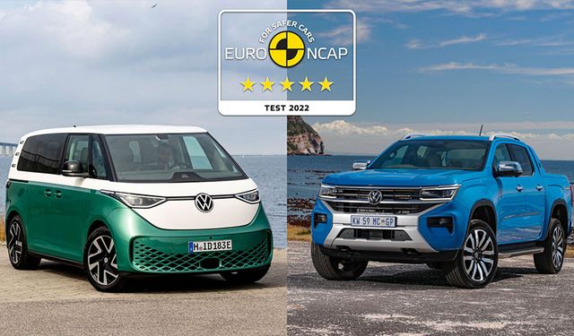 Euro NCAP’ten ID.Buzz ve yeni Amarok’a beş yıldız