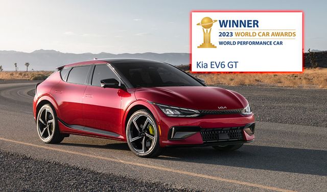 Kia EV6 GT dünyanın en iyi performans otomobili seçildi 