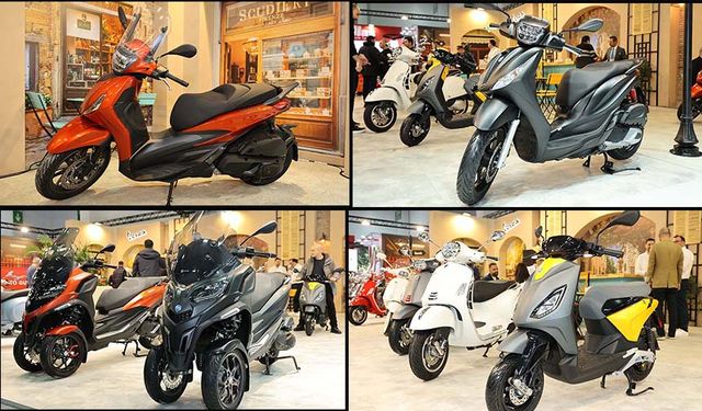 Premium scooter tutkunları Piaggio standında buluştu!