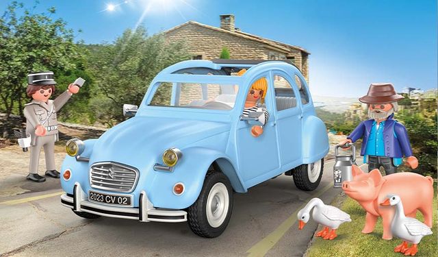 Citroën 2 CV Playmobil, hem küçüklere hem büyüklere