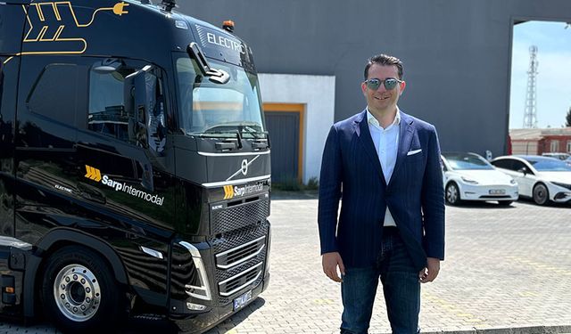 Yüzde yüz elektrikli TIR Türkiye yollarında