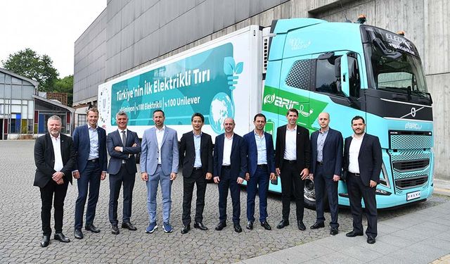 Unilever ve Arıç Lojistik’e Volvo FH Elektrikli Çekici