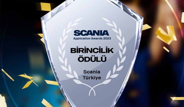 Scania Türkiye’ye İsveç’ten ödül 