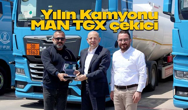 Yılın Kamyonu ödüllü MAN TGX çekici teslimatı