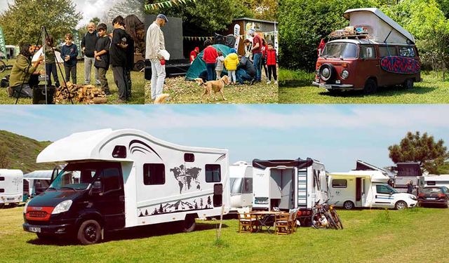 Karavan tutkunları ekim ayında Kilyos'ta buluşuyor