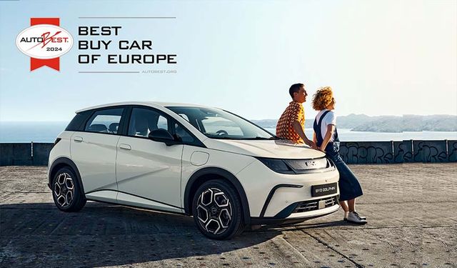 BYD DOLPHIN Avrupa’da Satın Alınabilecek En İyi Otomobil seçildi