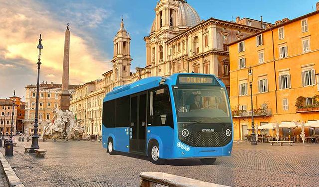 Otokar İtalya'dan  29 adet elektrikli otobüs siparişi aldı